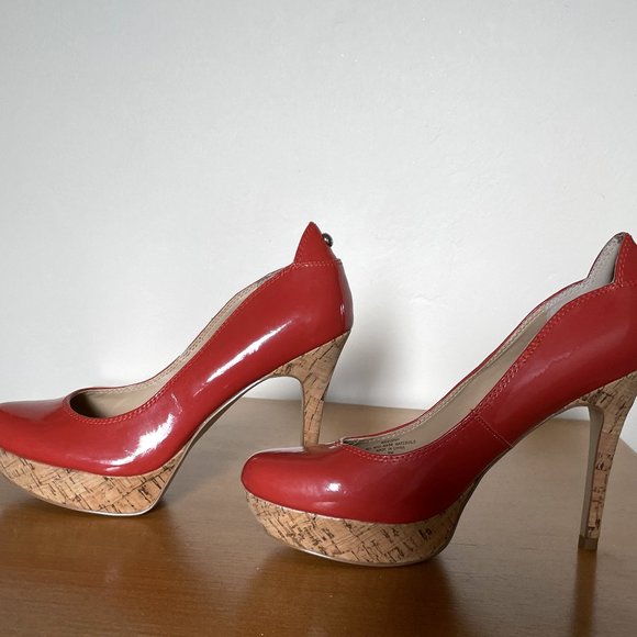 Guess Coral & Cork Heels - Picture 3 of 8